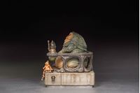 Foto de Star Wars Estatua 1/10 Deluxe Art Scale Jabba The Hutt 23 cm