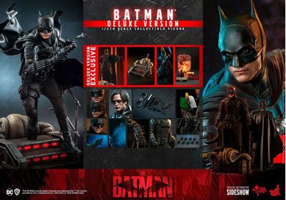 Picture of The Batman Figura Movie Masterpiece 1/6 Batman Deluxe Version 31 cm RESERVA