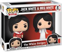 Picture of The White Stripes Pack de 2 POP! Rocks Vinyl Figuras Jack White & Meg White 9 cm. DISPONIBLE APROX: JULIO 2022