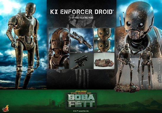Foto de Star Wars: The Book of Boba Fett Figura 1/6 KX Enforcer Droid 36 cm RESERVA