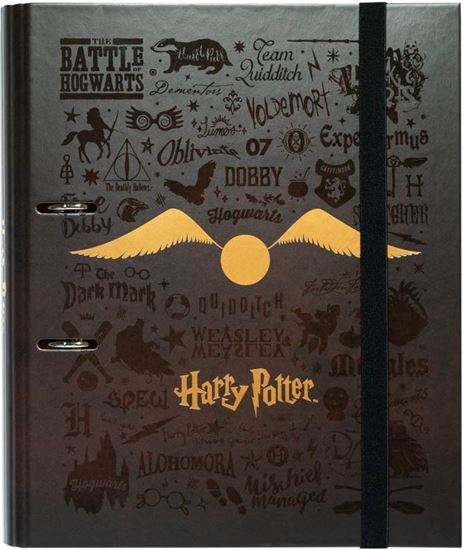 Picture of Carpeta 2 anillas premium Snitch - Harry Potter
