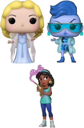 Picture of Pack Funko Pop! & Rock Candy Blue Fairy + Yess + Jasmine 9 cm