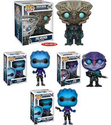 Picture of Pack Funko Pop! Peebe + Peebe with Gun + Jaal + The Archon 9 y 15 cm