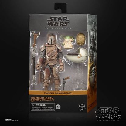Picture of Star Wars Black Series The Mandalorian and Grogu (Arvala-7)