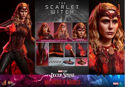 Picture of Doctor Strange en el Multiverso de la Locura Figura Movie Masterpiece 1/6 The Scarlet Witch 28 cm
