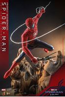 Foto de Spider-Man: No Way Home Figura Movie Masterpiece 1/6 Friendly Neighborhood Spider-Man 30 cm
