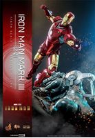 Foto de Iron Man Figura Movie Masterpiece Series Diecast 1/6 Iron Man Mark III (2.0) 32 cm RESERVA