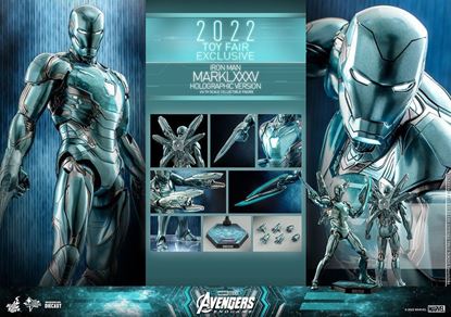 Picture of Vengadores: Endgame Figura Diecast 1/6 Iron Man Mark LXXXV (Holographic Version) 2022 Toy Fair Exclusive 33 cm RESERVA