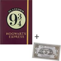 Picture of Cuaderno A5 Andén 9 3/4 - Hogwarts Express con Marcapáginas - Harry Potter