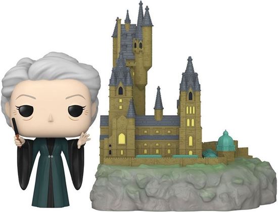 Picture of Harry Potter - Chamber of Secrets Anniversary POP! Town Movies Vinyl Figura Minerva McGonagall with Hogwarts 15 cm