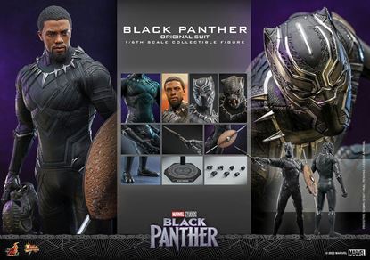 Picture of Black Panther Figura Movie Masterpiece 1/6 Black Panther (Original Suit) 31 cm