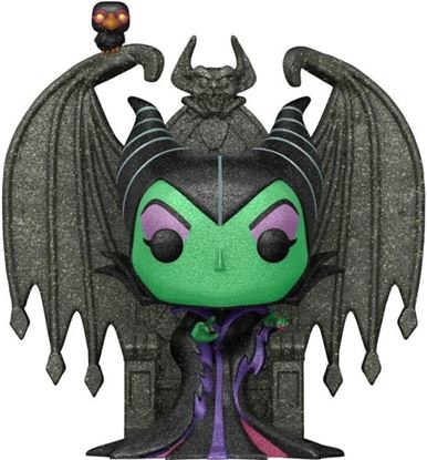Picture of Disney POP! Deluxe Villains Vinyl Figura Maléfica - Maleficent on Throne Diamond Collection Special Edition 9 cm