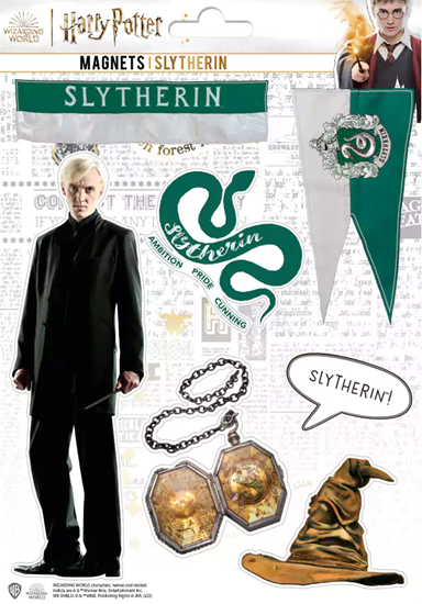 Picture of Set Imanes de Goma "Slytherin" - Harry Potter