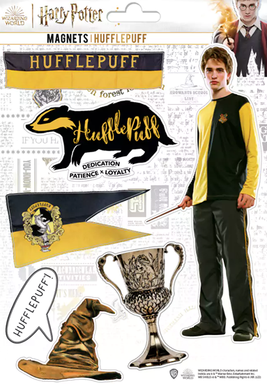 Picture of Set Imanes de Goma "Hufflepuff" - Harry Potter