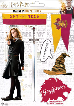Picture of Set Imanes de Goma "Gryffindor" - Harry Potter