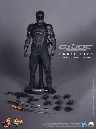 Picture of Hot toys GiJoe Retaliation Snake Eyes