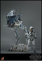 Foto de Star Wars The Clone Wars Figura 1/6 ARF Trooper & 501st Legion AT-RT 30 cm
