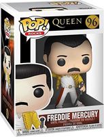 Foto de Queen POP! Rocks Vinyl Figura Freddie Mercury Wembley 1986 9 cm