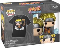 Picture of Naruto POP! & Tee Set de Figura y Camiseta Naruto Running Special Edition Metallic 9 cm Talla L