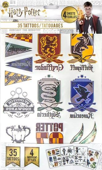 Picture of Set 35 Tatuajes Temporales - Harry Potter