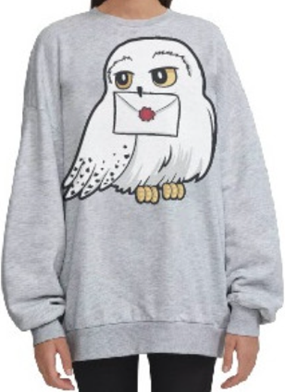 Picture of Sudadera Chica Oversize Hedwig Talla L - Harry Potter