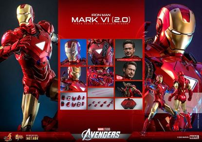 Picture of Marvel Los Vengadores Figura Movie Masterpiece Diecast 1/6 Iron Man Mark VI (2.0) 32 cm