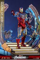 Picture of Marvel Los Vengadores Figura Movie Masterpiece Diecast 1/6 Iron Man Mark VI (2.0) with Suit-Up Gantry 32 cm RESERVA