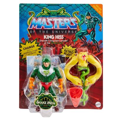 Picture of Masters of the Universe Origins Deluxe Figura King Hiss 14 cm