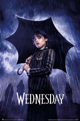 Picture of Póster Miércoles - Wednesday Addams Paraguas