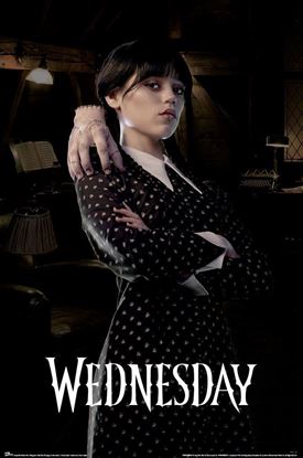 Picture of Póster Miércoles - Wednesday Addams y Cosa