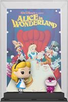 Picture of Disney's 100th Anniversary POP! Movie Poster & Figura Alicia en el País de las Maravillas - Alicia & Gato Cheshire 9 cm