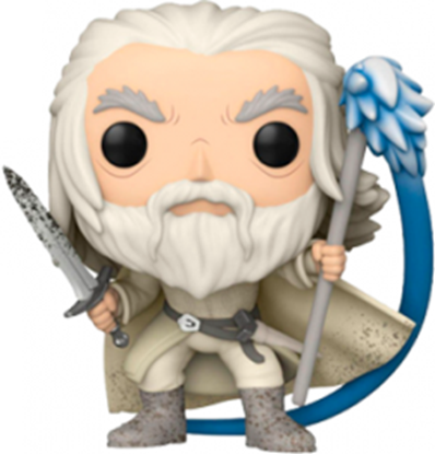 Imagen de El Señor de los Anillos POP! Movies Vinyl Figura Gandalf The White Special Edition - Earth Day 9 cm