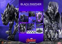 Foto de Avengers: Mech Strike Figura Artist Collection Diecast Black Panther 35 cm