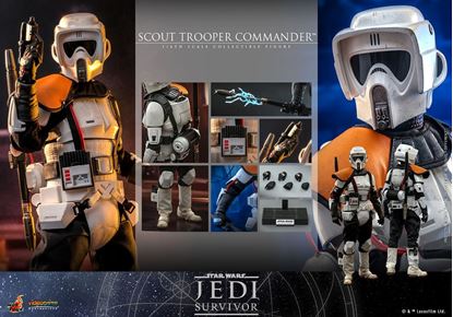 Imagen de Star Wars: Jedi Survivor Figura Videogame Masterpiece 1/6 Scout Trooper Commander 30 cm