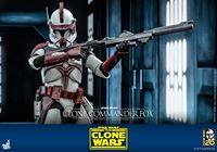 Foto de Star Wars:: The Clone Wars Figura 1/6 Clone Commander Fox 30 cm