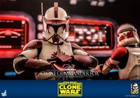Foto de Star Wars:: The Clone Wars Figura 1/6 Clone Commander Fox 30 cm