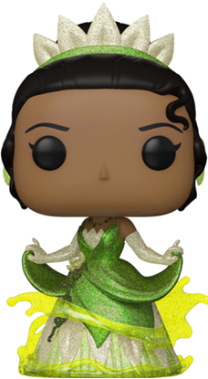 Picture of Disney POP! Tiana y el Sapo Figura Tiana Diamond Collection Special Edition 9 cm