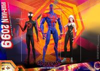 Foto de Spider-Man: Cruzando el Multiverso Figura Movie Masterpiece 1/6 Spider-Man 2099 33 cm
