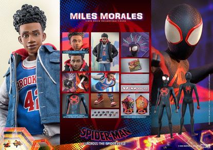 Imagen de Spider-Man: Cruzando el Multiverso Figura Movie Masterpiece 1/6 Miles Morales 29 cm