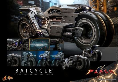 Picture of The Flash Vehículo Movie Masterpiece 1/6 Batcycle 56 cm