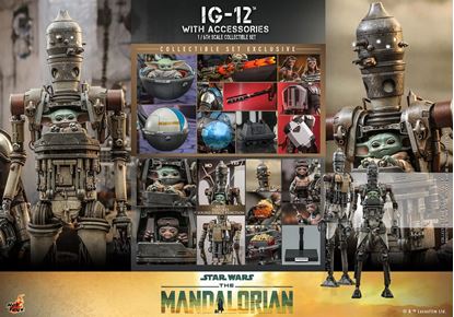 Imagen de Star Wars: The Mandalorian Figura 1/6 IG-12 con accesorios 36 cm