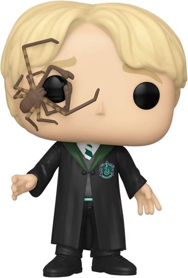 Foto de Harry Potter POP! Movies Vinyl Figura Draco Malfoy with Spider 9 cm