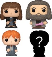 Picture of Harry Potter Funko Bitty POP! Pack 4 Figuras Hermione Granger, Rubeus Hagrid, Ron Weasley + 1 Mystery 2,5 cm
