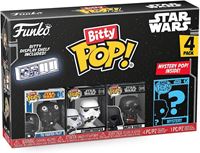 Picture of Star Wars Funko Bitty POP! Pack 4 Figuras The Fighter Pilot, Stormtrooper, Darth Vader + 1 Mystery 2,5 cm
