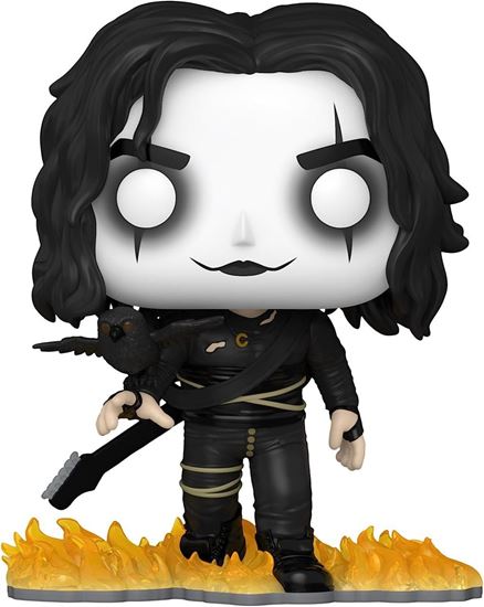 Picture of The Crow - El Cuervo POP! Movies Vinyl Figura Eric Draven With Crow 9 cm