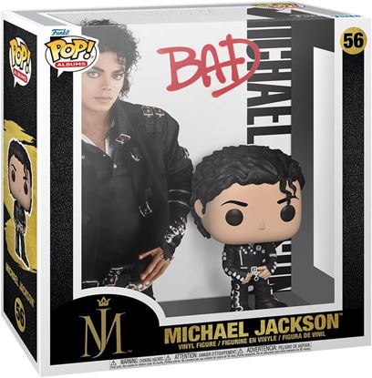 Picture of Michael Jackson POP! Albums Vinyl Figura Bad 9 cm
