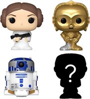 Picture of Star Wars Funko Bitty POP! Pack 4 Figuras Princess Leia, R2-D2, C-3PO + 1 Mystery 2,5 cm