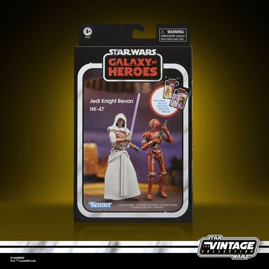 Foto de Star Wars: Galaxy of Heroes Vintage Collection Pack de 2 Figuras Jedi Knight Revan & HK-47 10 cm