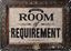 Picture of Placa Metálica "Room of Requirement" - Harry Potter
