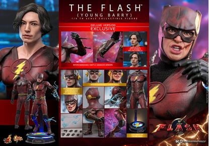 Imagen de The Flash Figura Movie Masterpiece 1/6 The Flash (Young Barry) (Deluxe Version) 30 cm